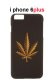 画像1: 【 50%OFF セール｜15,400円→7,700円】 Palm Angels パームエンジェルス WEED IPHONE CASE 6PLUS{PMPA002S7198029-1093-AGS} (1)