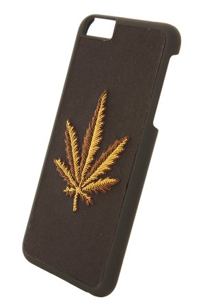 画像3: 【 50%OFF セール｜15,400円→7,700円】 Palm Angels パームエンジェルス WEED IPHONE CASE 6PLUS{PMPA002S7198029-1093-AGS}