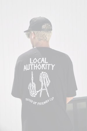画像8:  {SOLD} LOCAL AUTHORITY ローカルオーソリティ LA BONES SHOP TEE{-BEA}