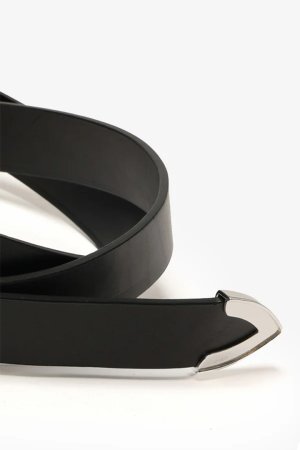 画像2: ATTACHMENT アタッチメント カウレザー ウエスタンベルト{-BFS}