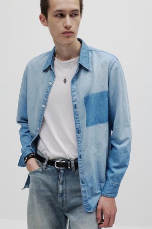 画像3: ATTACHMENT アタッチメント カウレザー ウエスタンベルト{-BFS}