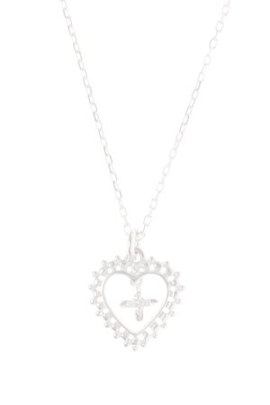 画像1:   ahkah blanc アーカーブラン ラブランハートネックレス{AB0446100100-}