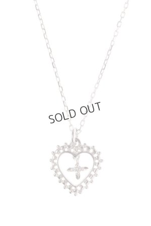 画像1: {SOLD}ahkah blanc アーカーブラン ラブランハートネックレス{AB0446100100-}