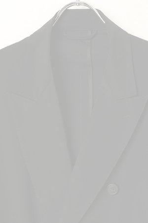 画像2:   ALBERTO BRESCI アルベルトブレーシ DOUBLE BREASTED JACKET {-BDS}  :ABJK03-007BLK 