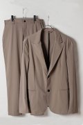 ALBERTO BRESCI アルベルトブレーシ PEAK LAPEL SUIT{-BFS}