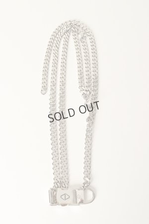 画像1: {SOLD}ACUOD by CHANU アクオド バイ チャヌ Buckle Chain Belt{-BCS}