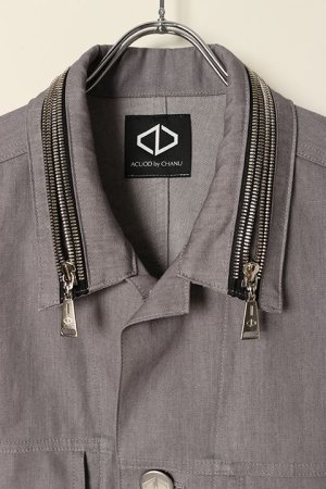 画像6: 【 30%OFF セール132,000円→92,400円】 ACUOD by CHANU アクオド バイ チャヌ Over Jean Jacket{-BCS}