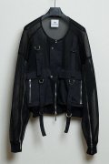 【24SS新作】ACUOD アクオド Mesh Smash Blouson{-BDS}