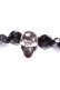 画像5: VADEL バデル natural stone/silver skull 4mm bracelet{AE094-STN01-9559-AEA} (5)