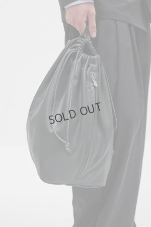 画像1: {SOLD}ATTACHMENT アタッチメント シンセティックレザー バケットバッグ{-BFS}
