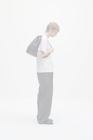 画像5:  {SOLD} ATTACHMENT アタッチメント シンセティックレザー バケットバッグ{-BFS}