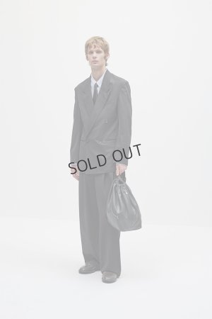 画像7: {SOLD}ATTACHMENT アタッチメント シンセティックレザー バケットバッグ{-BFS}