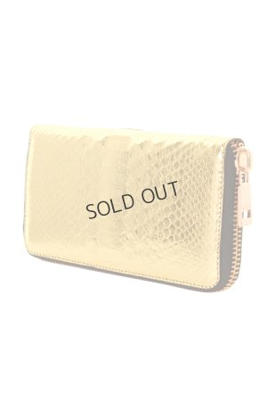 画像3: {SOLD}AIZEA アイセア Zippy Wallet（Pinkgold Zip）{-AGA}