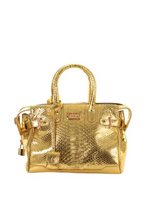 画像1: AIZEA アイセア Bag Luisa（25cm）（Pinkgold Zip）{-AGA}