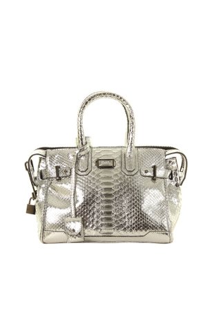 画像1: AIZEA アイセア Bag Luisa（25cm）（Gunmetal Zip）{-AGA}