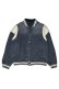 画像1: a good bad influence アグッドバッドインフルエンス DENIM VARSITY JACKET{-BEA} (1)