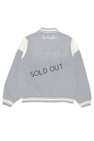 画像2: {SOLD}a good bad influence アグッドバッドインフルエンス DENIM VARSITY JACKET{-BEA}