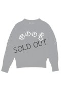 a good bad influence アグッドバッドインフルエンス GOOD LOGO SWEATER{-BEA}