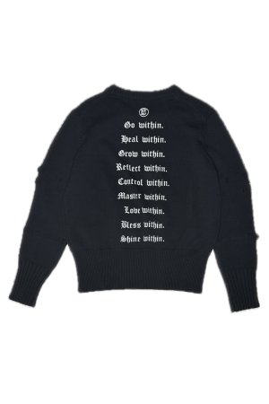 画像2: a good bad influence アグッドバッドインフルエンス GOOD LOGO SWEATER{-BEA}