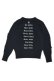 画像2: a good bad influence アグッドバッドインフルエンス GOOD LOGO SWEATER{-BEA} (2)