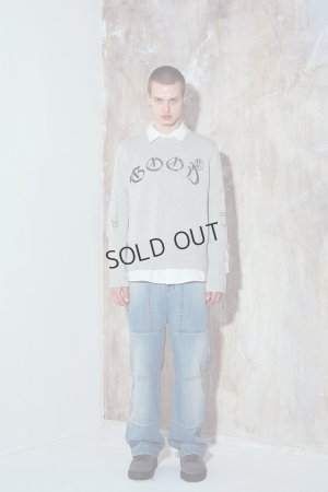 画像2: a good bad influence アグッドバッドインフルエンス GOOD LOGO SWEATER{-BEA}