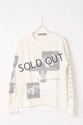a good bad influence アグッドバッドインフルエンス DON’T LOOK WAFFLE LONG SLEEVE T-SHIRT{-BEA}