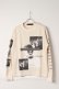 画像1: a good bad influence アグッドバッドインフルエンス DON’T LOOK WAFFLE LONG SLEEVE T-SHIRT{-BEA} (1)