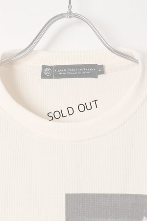 画像2: a good bad influence アグッドバッドインフルエンス DON’T LOOK WAFFLE LONG SLEEVE T-SHIRT{-BEA}