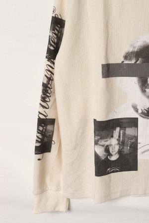 画像4: a good bad influence アグッドバッドインフルエンス DON’T LOOK WAFFLE LONG SLEEVE T-SHIRT{-BEA}