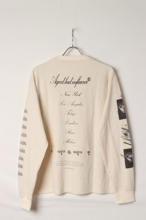 画像5: a good bad influence アグッドバッドインフルエンス DON’T LOOK WAFFLE LONG SLEEVE T-SHIRT{-BEA}