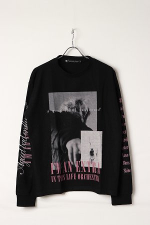 画像1: a good bad influence アグッドバッドインフルエンス I AM AN EXTRA LONG SLEEVE T-SHIRT{-BEA}