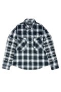 a good bad influence アグッドバッドインフルエンス CHECKER WITHIN SHIRT{-BEA}