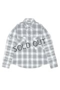 a good bad influence アグッドバッドインフルエンス CHECKER WITHIN SHIRT{-BEA}