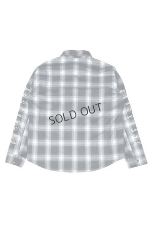 画像2: {SOLD}a good bad influence アグッドバッドインフルエンス CHECKER WITHIN SHIRT{-BEA}