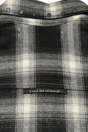 画像6: a good bad influence アグッドバッドインフルエンス CHECKER WITHIN SHIRT{-BEA}