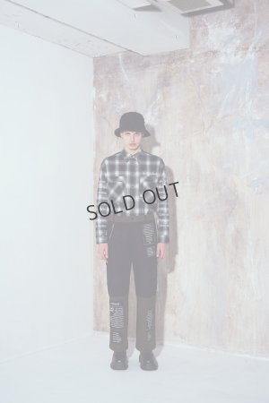 画像7: {SOLD}a good bad influence アグッドバッドインフルエンス CHECKER WITHIN SHIRT{-BEA}