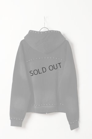 画像7: {SOLD}a good bad influence アグッドバッドインフルエンス ORIGINAL STUDSED HOODIE{-BES}