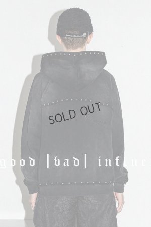 画像12: {SOLD}a good bad influence アグッドバッドインフルエンス ORIGINAL STUDSED HOODIE{-BES}