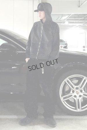 画像9: {SOLD}a good bad influence アグッドバッドインフルエンス ORIGINAL STUDSED HOODIE{-BES}