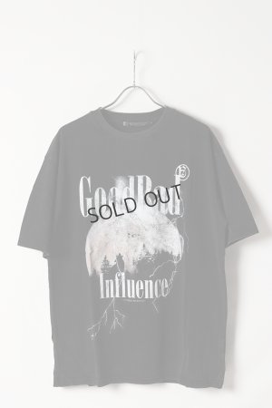 画像1: {SOLD}a good bad influence アグッドバッドインフルエンス MIDNIGHT MOON T-SHIRT{-BES}