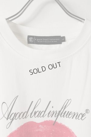 画像2: {SOLD}a good bad influence アグッドバッドインフルエンス KISS OF LIFE T-SHIRT{-BES}
