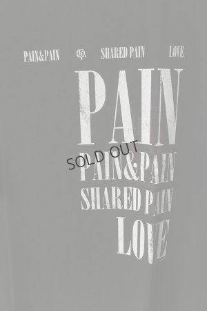 画像3: {SOLD}a good bad influence アグッドバッドインフルエンス PAIN TO LOVE T-SHIRT{-BES}