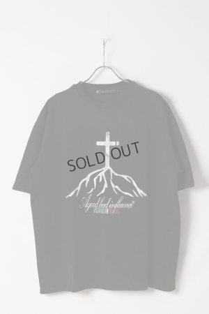 画像1: {SOLD}a good bad influence アグッドバッドインフルエンス CROSS MOUNTAIN T-SHIRT{-BES}