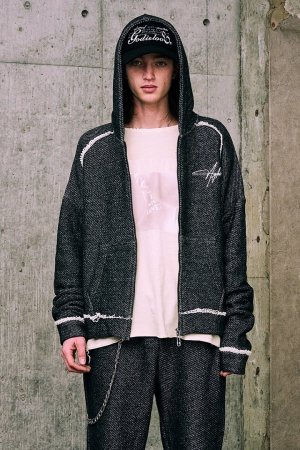 画像1: a good bad influence アグッドバッドインフルエンス ULTIMATE COMFORT ZIP HOODIE{-BFA}