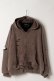 画像1: a good bad influence アグッドバッドインフルエンス AGED DISTRESED ZIP HOODIE{-BFA} (1)