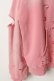 画像3: a good bad influence アグッドバッドインフルエンス AGED DISTRESED ZIP HOODIE{-BFA} (3)