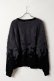 画像5: a good bad influence アグッドバッドインフルエンス SHATTERED DUAL YARN SHAGGY CARDIGAN{-BFA} (5)