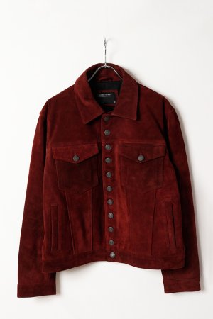 画像1: a good bad influence アグッドバッドインフルエンス SUEDE JACKET{-BFA}