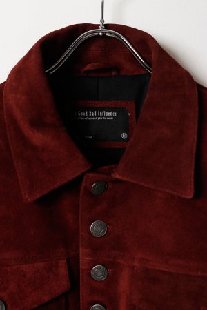 画像2: a good bad influence アグッドバッドインフルエンス SUEDE JACKET{-BFA}