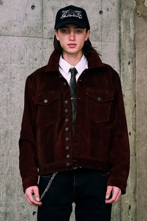 画像6: a good bad influence アグッドバッドインフルエンス SUEDE JACKET{-BFA}